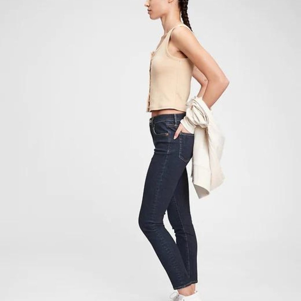 GAP Sky High Rise True Skinny Jeans NEW - Picture 7 of 7